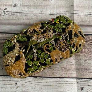 African Savannah Safari Clutch Handbag